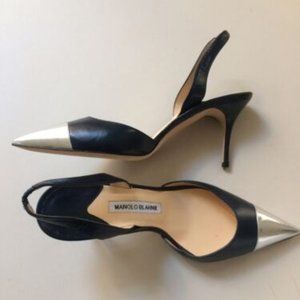 New Manolo Blahnik Size 8 Trop Choo Pumps